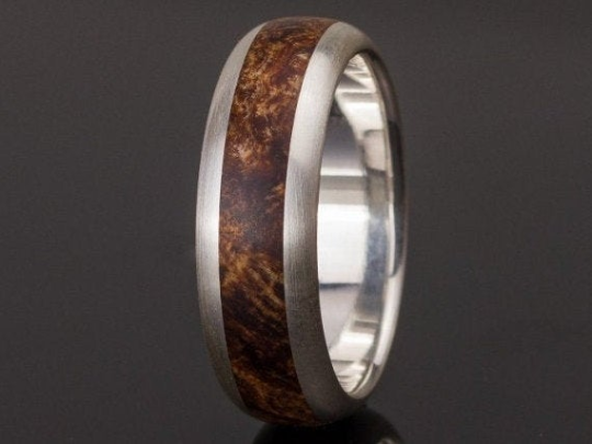 Holz Ring Ahornmaser