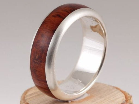 Schlangenholz Ring mit Holz 3rd Edition